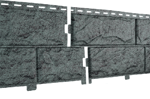Фасадные панели Stone House, Камень, Изумрудный